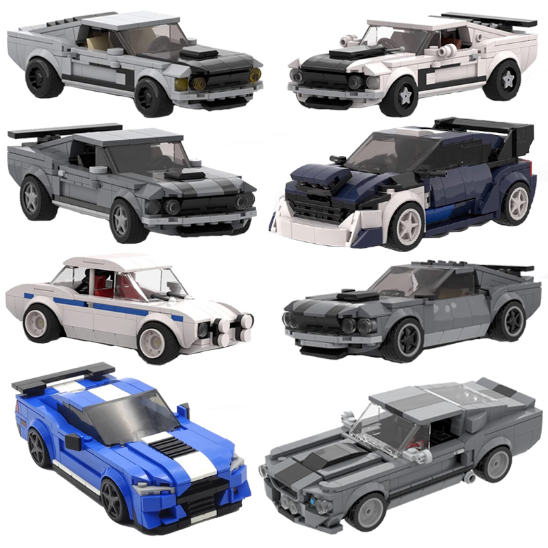 Victor Racket Jetspeed - MOCテクニカルカー フォードGTラプター マスタング ボス シェルビーGT500 フィエスタWRC