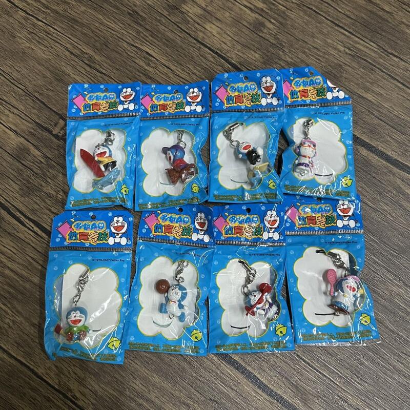 Table Tennis Japan - アニメ古代ドラえもん樹脂スポーツシリーズキーホルダー卓球スケートボードデザインカップルバックパックペンダントコレクションギフトおもちゃ