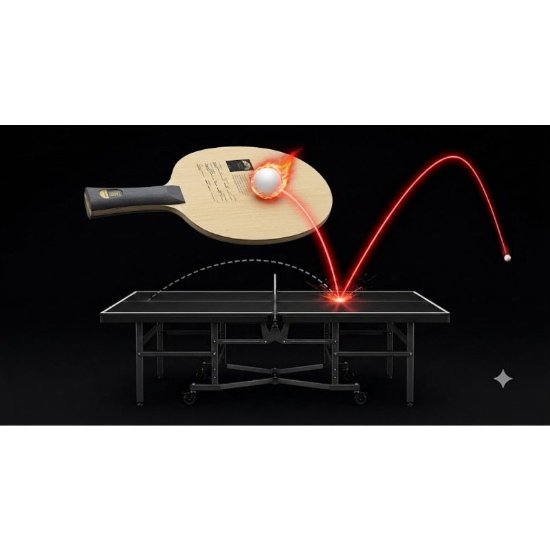 1個入り SANWEI T5000 卓球ラケット 5枚木質2 - Table Tennis Launcher のレビューと価格