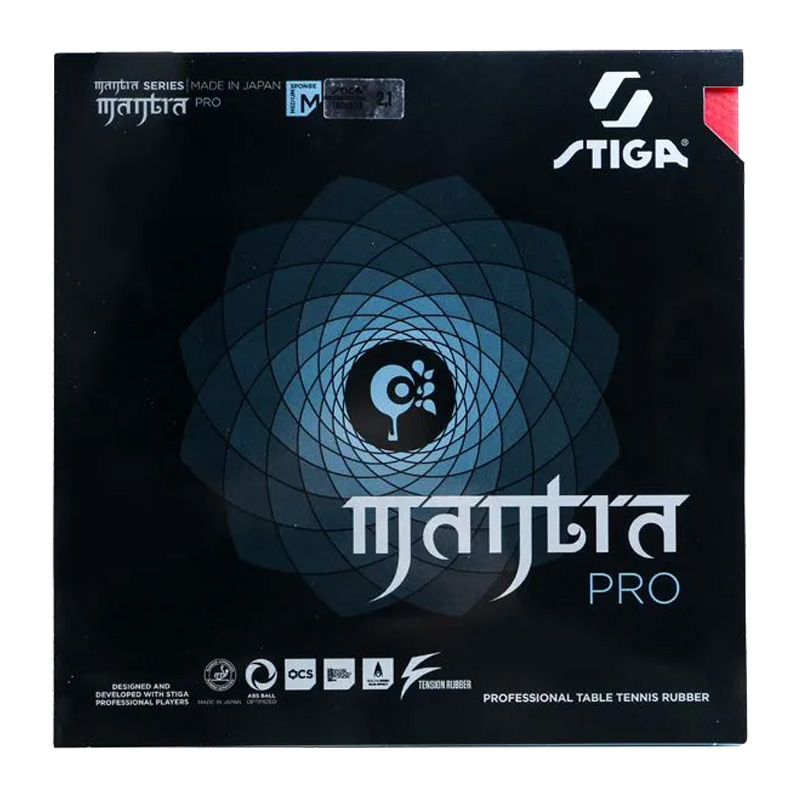STIGA MANTRA PRO M 卓球ラバー 非粘着性  - Table Tennis Japan のレビューと価格