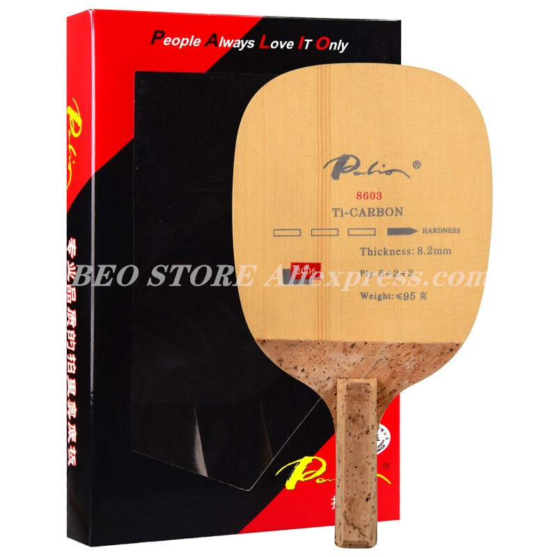 Palio 8603-カーボンチタンテーブルラケットjs,日 - Table Tennis Japan のレビューと価格