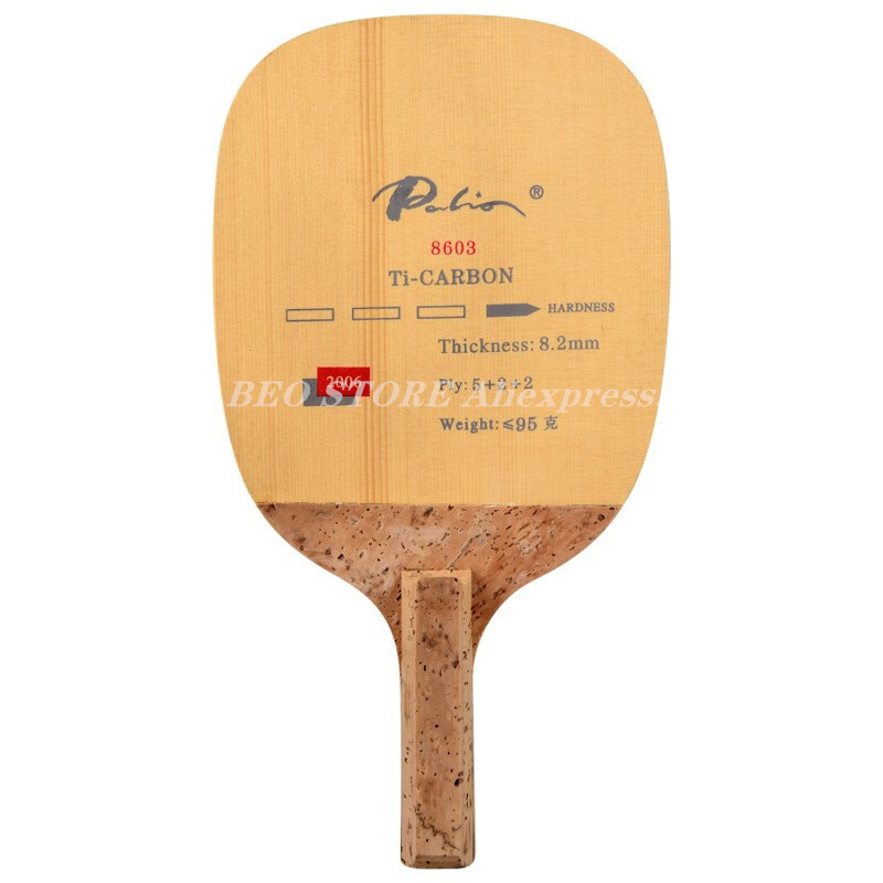 Palio 8603-カーボンチタンテーブルラケットjs,日 - Table Tennis Japan のレビューと価格