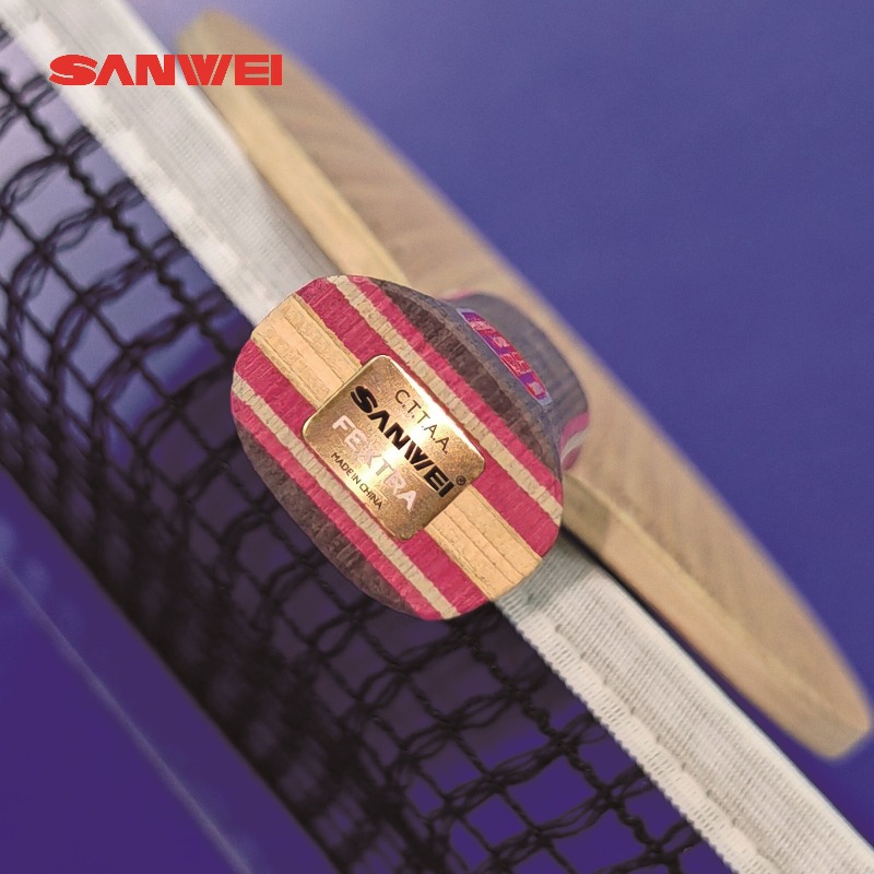 新しいSANWEI FEXTRA 7卓球ブレード7枚合板リム - Table Tennis Bat のレビューと価格