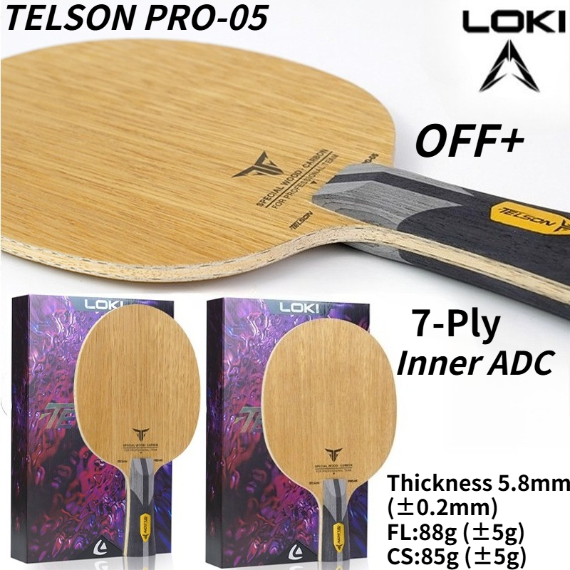 LOKI TELSON PRO-05 インナーADC卓球ブレ - Table Tennis Launcher のレビューと価格
