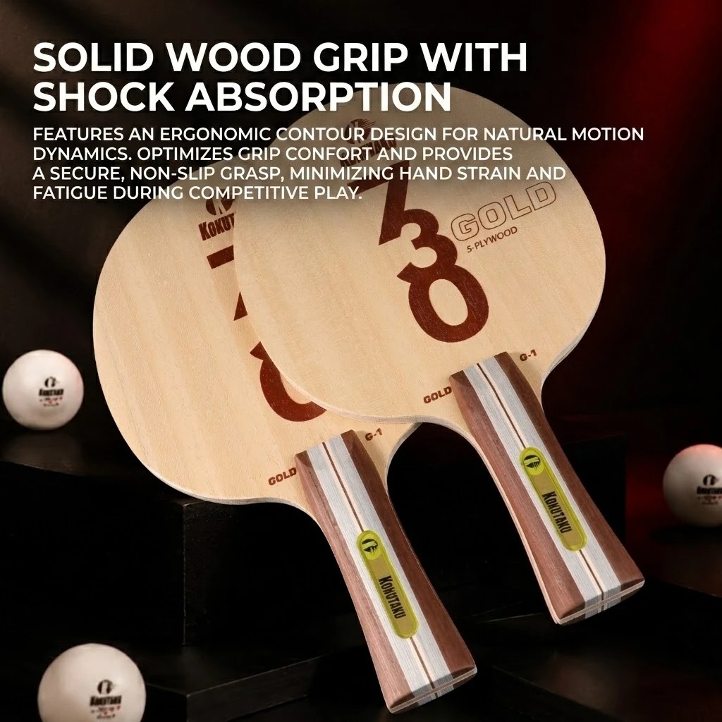 コクタク卓球ブレードFL 730 G1 5層木材/G2 5層 - Table Tennis Games のレビューと価格