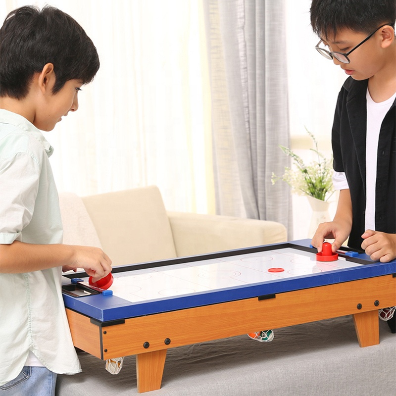 4 in 1ミニゲームテーブル、プール、ビリヤード、エアホッ - Table Tennis Games のレビューと価格