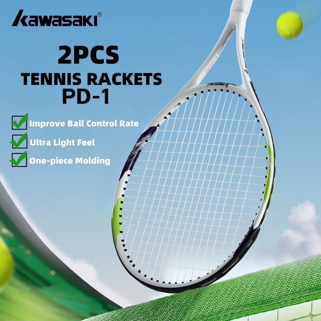 Kawasaki ライトテニスラケットセット カーボン複合ラ - Table Tennis Japan のレビューと価格