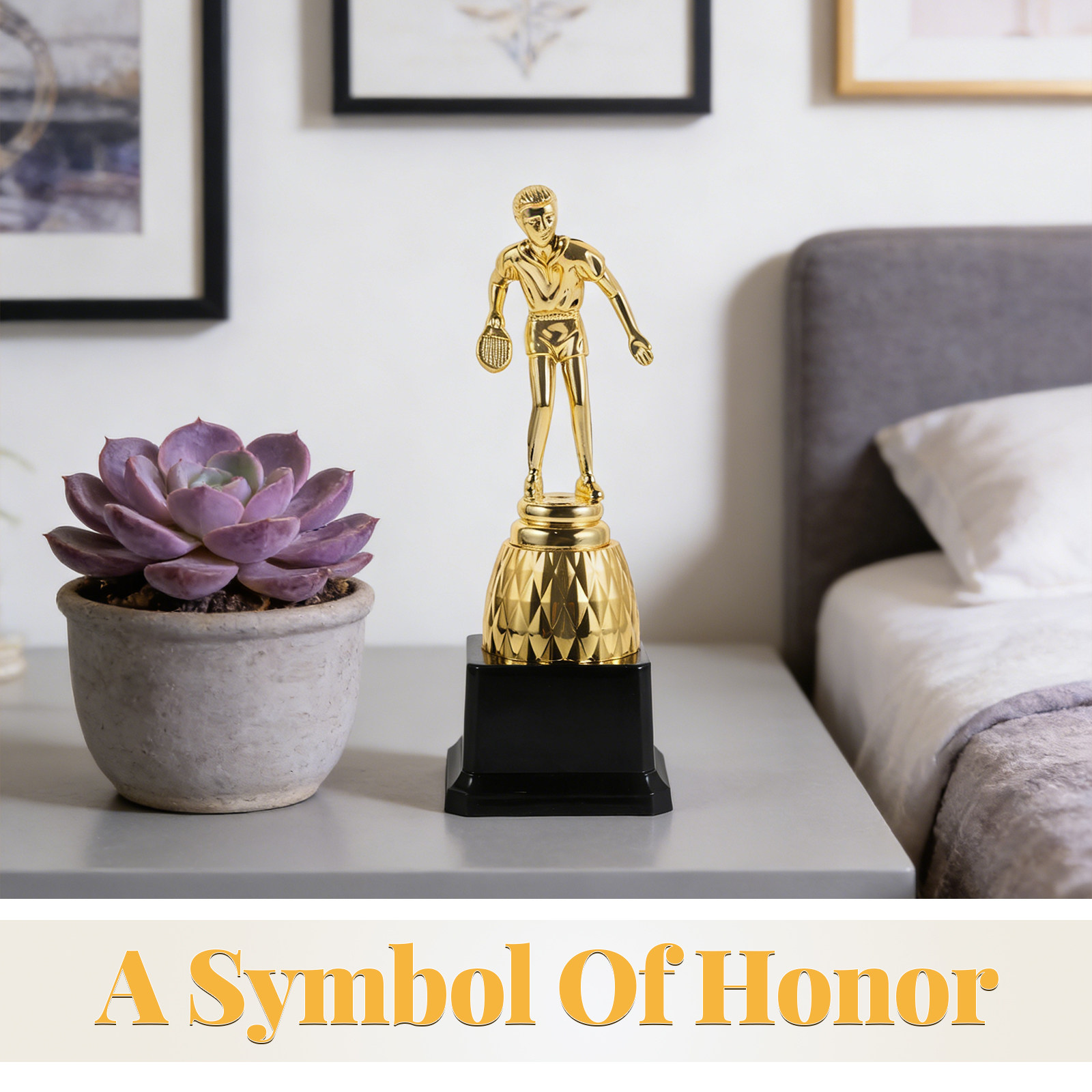 プラスチック製の卓球賞トロフィー、卓球選手権優勝賞、大会スポ - Table Tennis Championships のレビューと価格