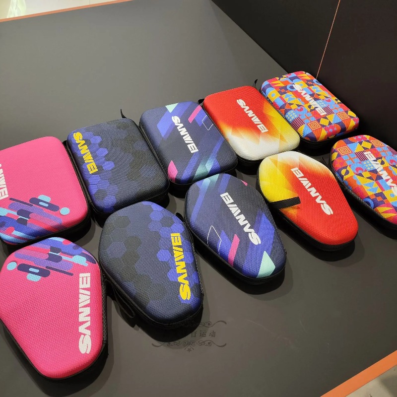 SANWEI 六角形ひょうたん型卓球ラケットケースハードケー - Table Tennis Bat のレビューと価格