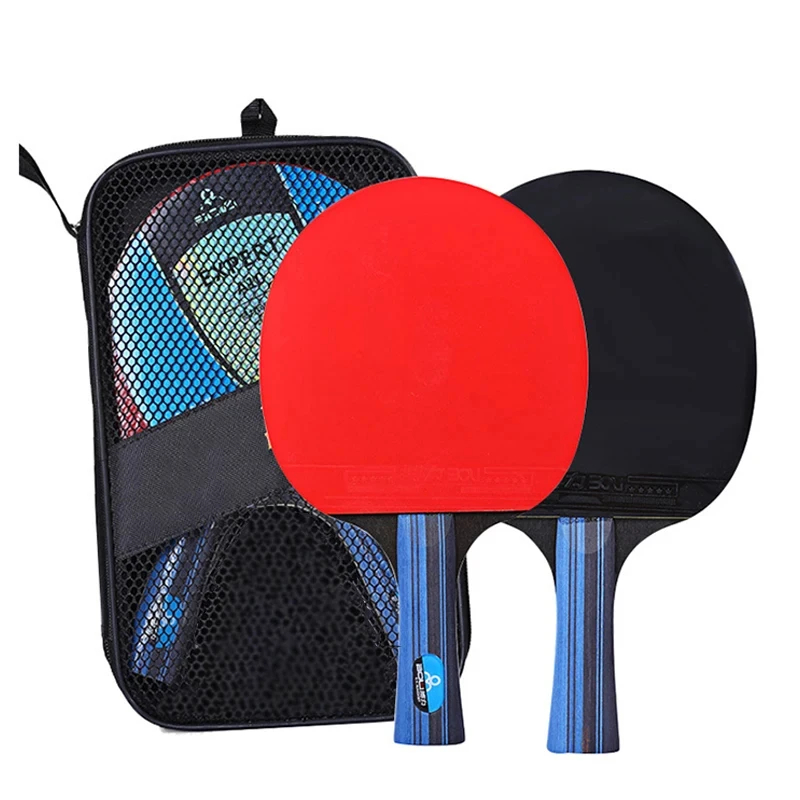 卓球ラケットセット,5つ星,6つ星,2ピース,プロのゴム製ピ - Table Tennis Launcher のレビューと価格