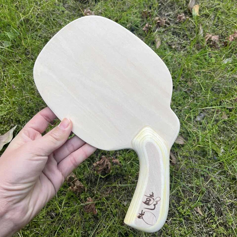 不規則な形状の卓球ラケットユニークなスタイルのピンポンブレー - Table Tennis Launcher のレビューと価格