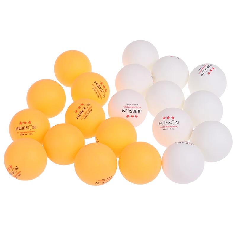100個入り ハイソン公式 新品 ABS樹脂製卓球ボール 3 - Table Tennis Launcher のレビューと価格