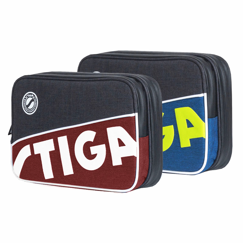 STIGA 卓球ラケットバッグ新しい二重層スクエアラウンドト - Table Tennis Bat のレビューと価格