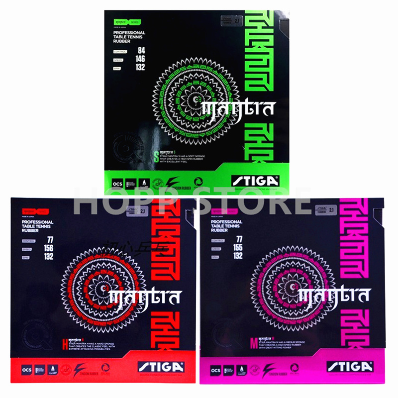 Stiga mantra m/h/s卓球ラバーピップイン攻勢 - Table Tennis Japan のレビューと価格