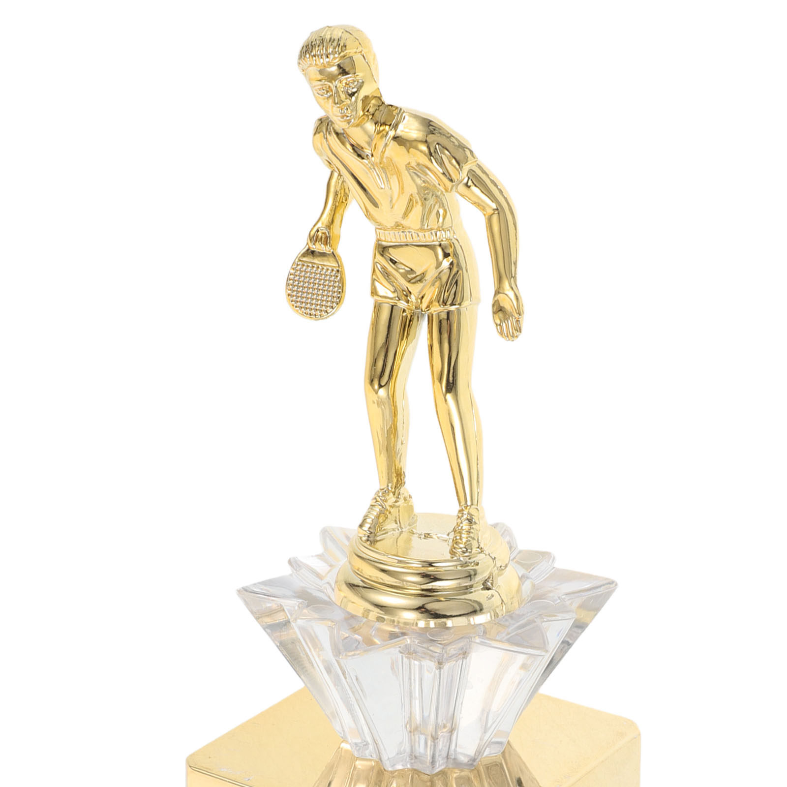 卓球賞トロフィー 金色のプラスチック製トロフィーカップ ポー - Table Tennis Championships のレビューと価格