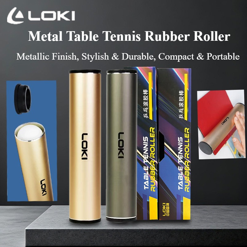 LOKI メタル卓球ラバーローラーボールコンテナプロフェッシ - Table Tennis Bat のレビューと価格