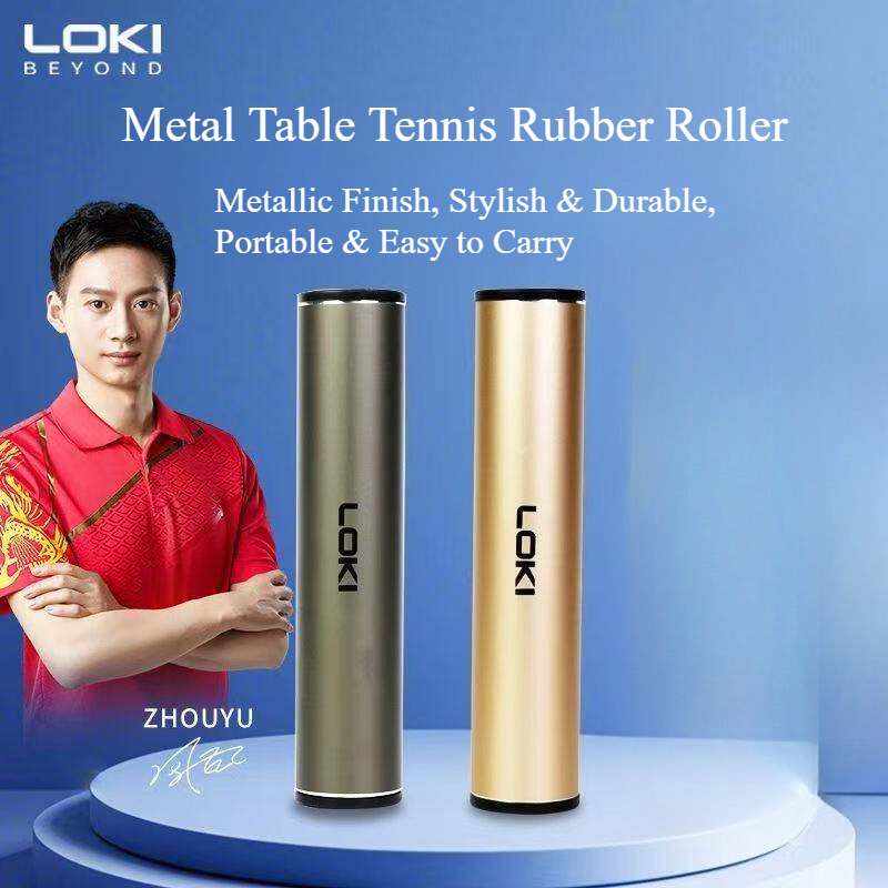 LOKI メタル卓球ラバーローラーボールコンテナプロフェッシ - Table Tennis Bat のレビューと価格