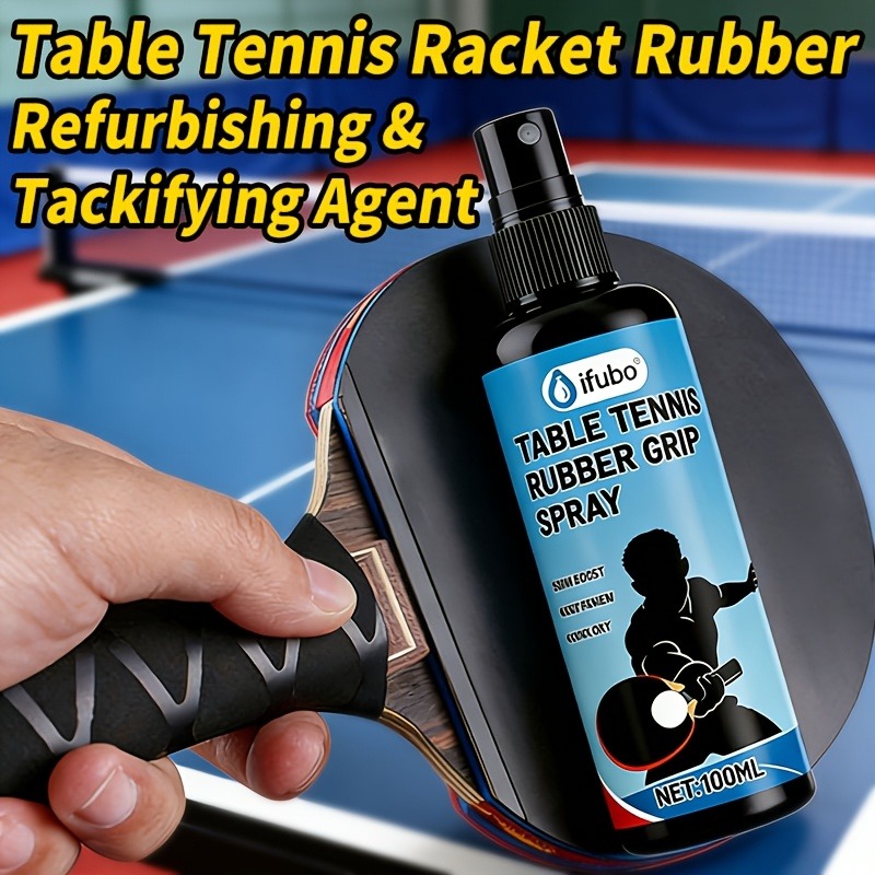 IFUBO 100ml プロ仕様卓球ラバー粘着スプレー 粘度 - Table Tennis Bat のレビューと価格