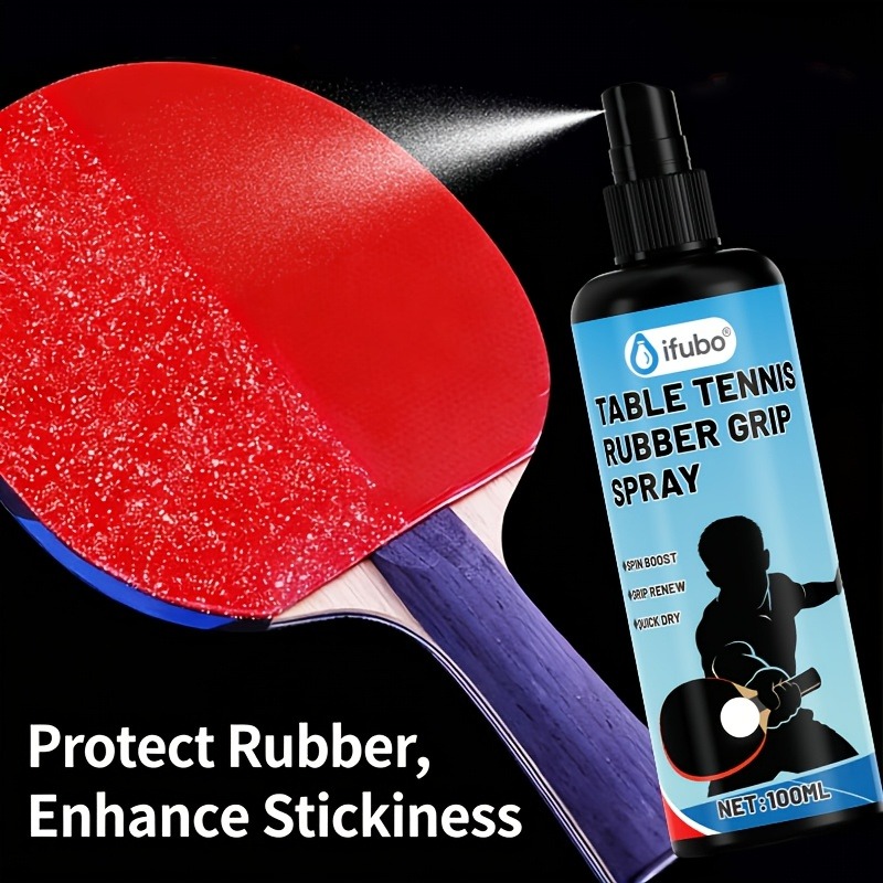 IFUBO 100ml プロ仕様卓球ラバー粘着スプレー 粘度 - Table Tennis Bat のレビューと価格