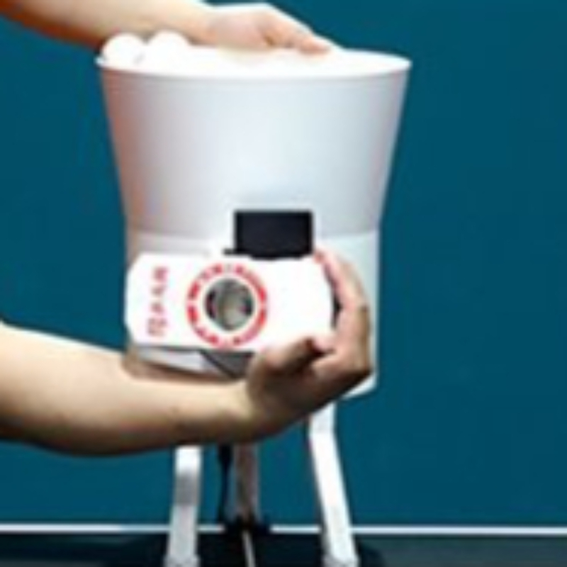 調整可能な卓球サーブマシン大容量ピンポン投球機耐久性のあるボ - Table Tennis Gun のレビューと価格